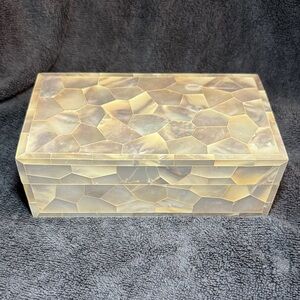 Elegant mother of Pearl Storage Box